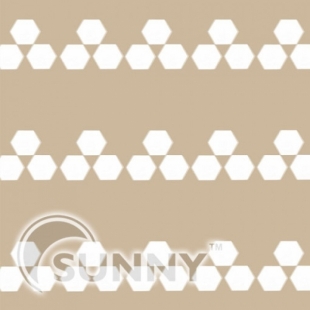 3D-Kaleidoscope Beige